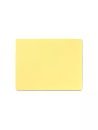 LIND DNA | Tischset SQUARE 35x45cm Nupo Eckig Yellow | rot