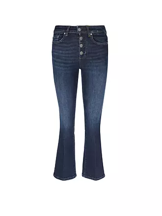 LIU JO | Jeans Flared Fit 7/8 AUTHENTIC FLY | schwarz