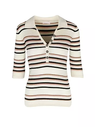 LIU JO | Strickpoloshirt | beige