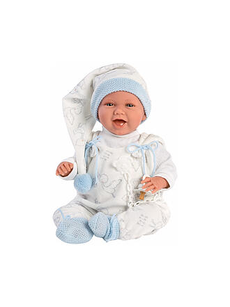 LLORENS | Babypuppe mit Hängewiege blau 42cm | keine Farbe