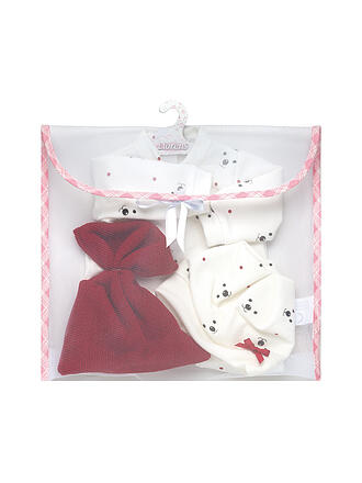 LLORENS | Puppen Pyjamaset mit Mütze und Kuscheltuch 35-38cm | keine Farbe