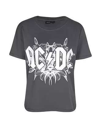 LMTD | T-Shirt NLFVILMA ACDC | grau