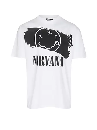 LMTD | T-Shirt NLMMATTIMUS NIRVARNA | weiss