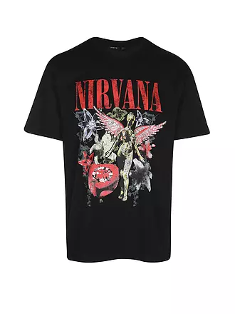 LMTD | T-Shirt NLMVALOR NIRVANA | schwarz