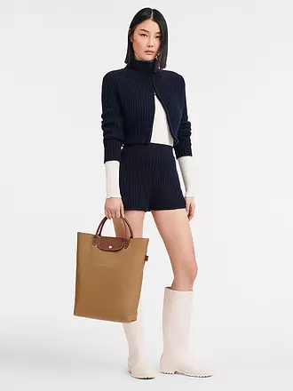 LONGCHAMP |  Le Pliage Original Shopper Medium, Stahl | petrol