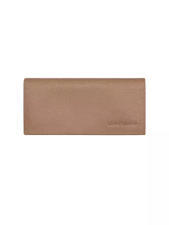 LONGCHAMP | Geldbörse Le Foulonné, Noir | creme