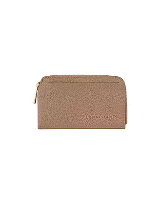 LONGCHAMP | Kartenetui Le Foulonné, Noir | creme
