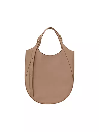 LONGCHAMP | Le Foulonne Umhängetasche XLarge, Noir | creme
