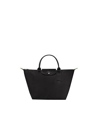 LONGCHAMP | Le Pliage  Green Handtasche Medium, Bordeaux | schwarz
