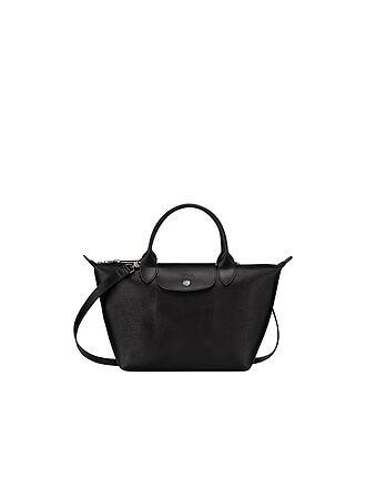 LONGCHAMP | Le Pliage City Handtasche Small, Terracotta | schwarz