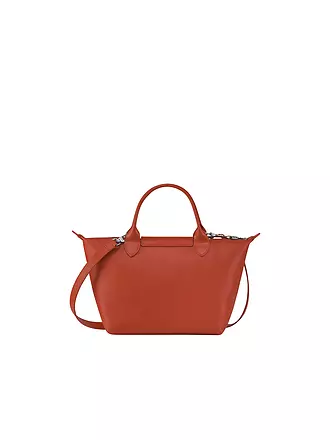 LONGCHAMP | Le Pliage City Handtasche Small, Terracotta | schwarz
