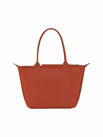 LONGCHAMP | Le Pliage City Shopper Small, Terracotta | dunkelblau