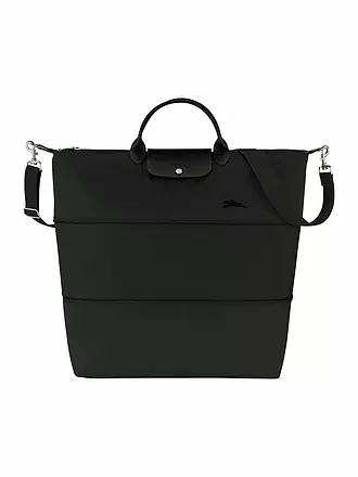 LONGCHAMP | Le Pliage Green Erweiterbare Reisetasche, Black | grau