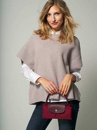 LONGCHAMP | Le Pliage Green Handtasche Small, Red | braun