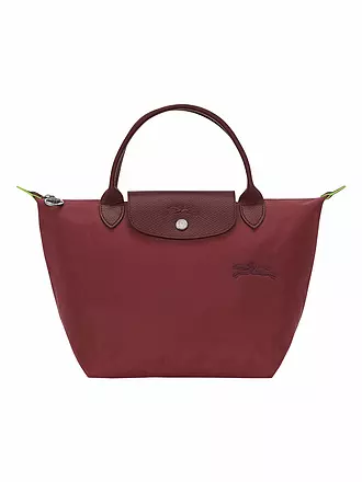 LONGCHAMP | Le Pliage Green Handtasche Small, Terre | dunkelrot