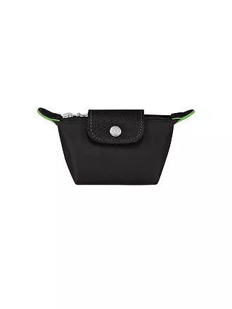 LONGCHAMP | Le Pliage Green Pochette mit Henkel, Graphite | schwarz