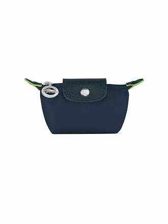 LONGCHAMP | Le Pliage Green Pochette mit Henkel, Navy | hellblau