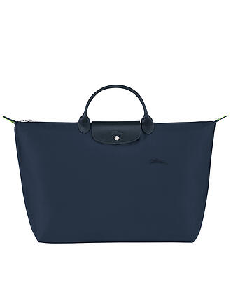 LONGCHAMP | Le Pliage Green Reisetasche Large, Graphite | dunkelblau