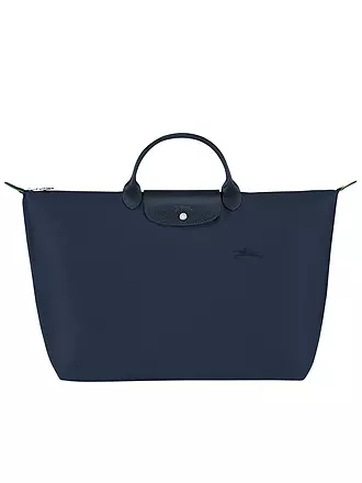 LONGCHAMP | Le Pliage Green Reisetasche Small, Graphite | dunkelblau