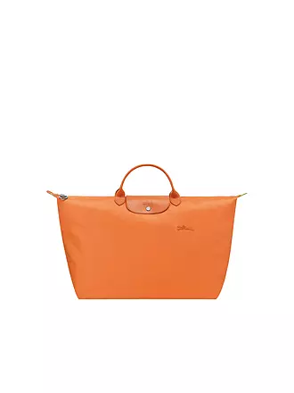 LONGCHAMP | Le Pliage Green Reisetasche Small, Graphite | orange