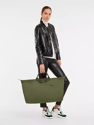 LONGCHAMP | Le Pliage Green Reisetasche XL, Graphite | olive