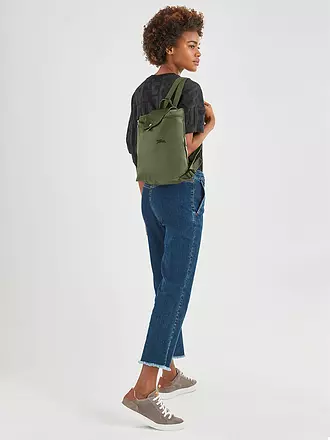 LONGCHAMP | Le Pliage Green Rucksack, Black | olive