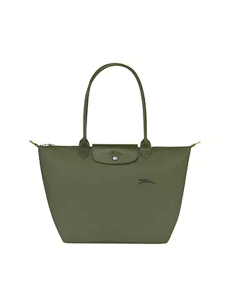 LONGCHAMP | Le Pliage Green Shopper Large, Black | olive