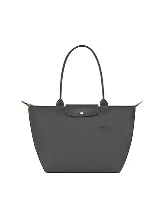 LONGCHAMP | Le Pliage Green Shopper Large, Graphite | rot