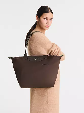 LONGCHAMP | Le Pliage Green Shopper Large, Graphite | braun