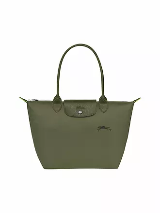 LONGCHAMP | Le Pliage Green Shopper Medium, Fir | lila