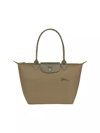 LONGCHAMP | Le Pliage Green Shopper Medium, Graphite | grün