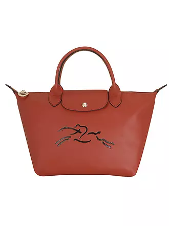 LONGCHAMP | Le Pliage Jockey Handtasche Small, Acajou | rot