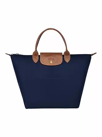 LONGCHAMP | Le Pliage Original Handtasche Medium, Acier | dunkelblau