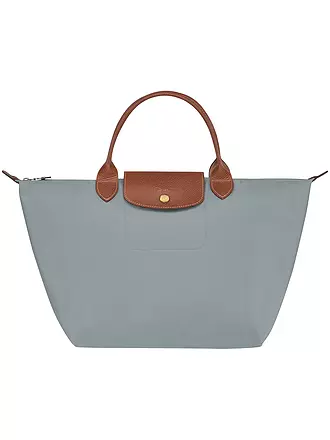LONGCHAMP | Le Pliage Original Handtasche Medium, Acier | hellgrau