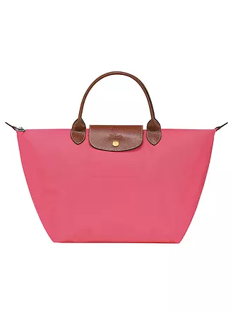 LONGCHAMP | Le Pliage Original Handtasche Medium, Black | rosa
