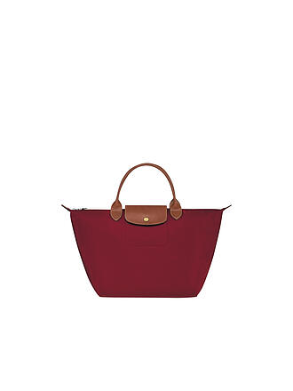 LONGCHAMP | Le Pliage Original Handtasche Medium, Red | rosa