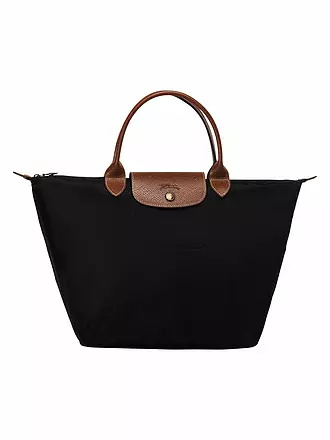 LONGCHAMP | Le Pliage Original Handtasche Small, Black | grün