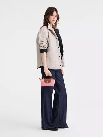 LONGCHAMP | Le Pliage Original Pochette mit Henkel, Eucalyptus | rosa