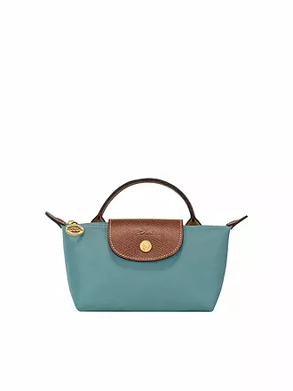 LONGCHAMP | Le Pliage Original Pochette mit Henkel, Eucalyptus | braun