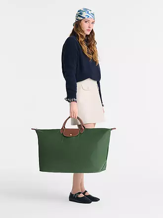 LONGCHAMP | Le Pliage Original Reisetasche Small, Eucalyptus | olive