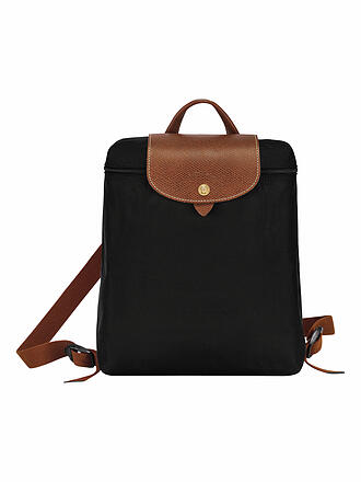 LONGCHAMP | Le Pliage Original Rucksack, Black | beige