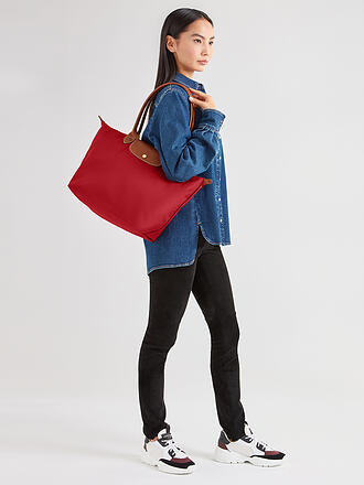 LONGCHAMP | Le Pliage Original Shopper L, Red | rot