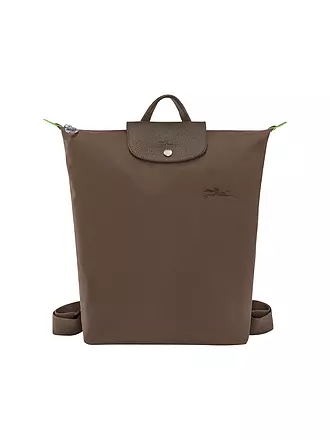 LONGCHAMP | Le Pliage Rucksack Medium, Graphite | olive