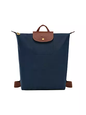 LONGCHAMP | Le Pliage Rucksack, Chamois | dunkelblau