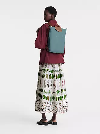 LONGCHAMP | Le Pliage Rucksack, Papier | petrol