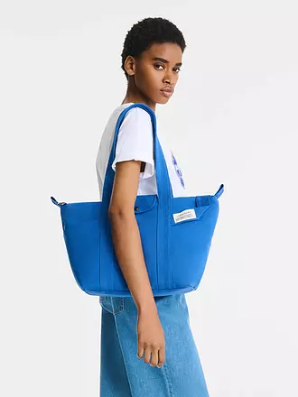 LONGCHAMP | Le Pliage Worker Shopper Large, Atlantique | blau