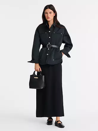 LONGCHAMP | Le Roseau Handtasche Small,  Noir | schwarz