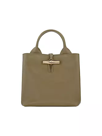 LONGCHAMP | Le Roseau Handtasche Small, Ecorce | olive