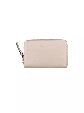 LONGCHAMP | Mailbox Brieftasche im Kompaktformat, Black | beige