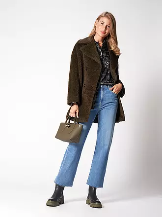 LONGCHAMP | Roseau Handtasche Small, Khaki | olive